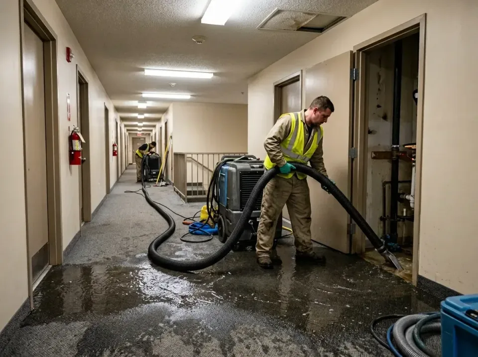 multi-unit-apartment-hallway-f-005 — frequently asked questions, Emergency Burst Pipe Water Extraction & Removal in Delphi,…